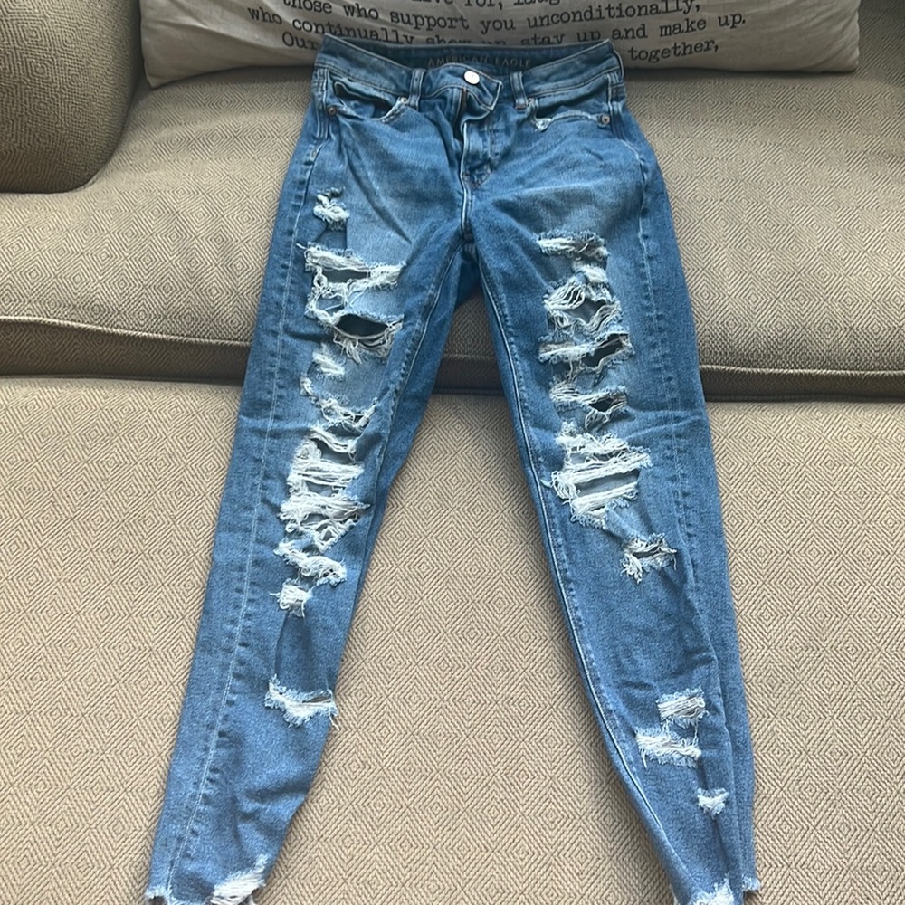 Size 0 American eagle jeans